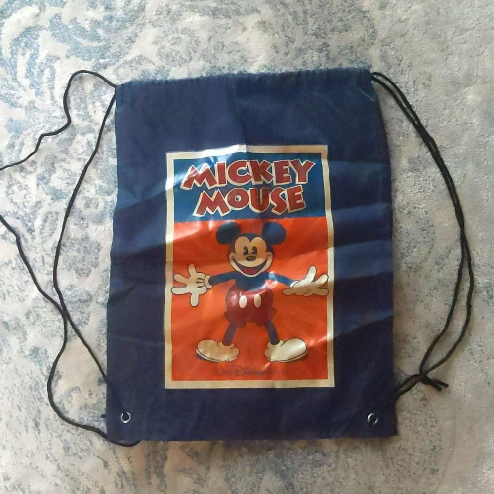 Authentic Disney Mickey Mouse Bag Backpack NWOT